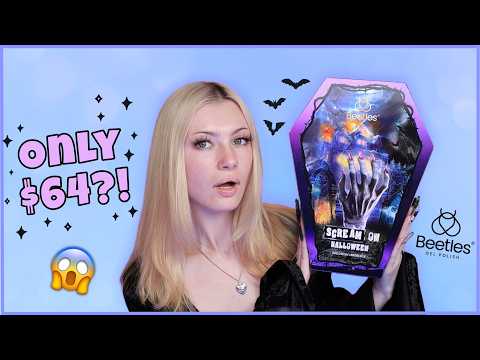 Видео: Набор для маникюра Testing Beetles Halloween *Ограниченный выпуск*