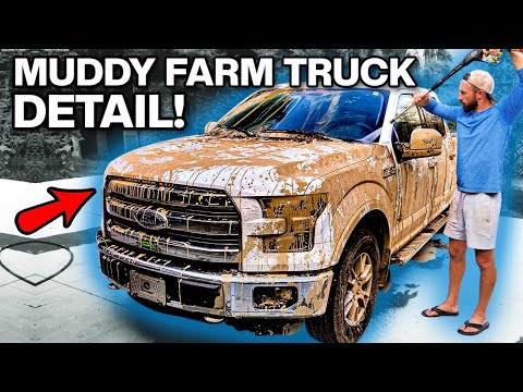 Видео: ГЛУБОКАЯ ОЧИСТКА Грязного сельскохозяйственного грузовика