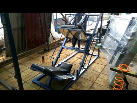 Видео: Жим Ногами + Гакк машина