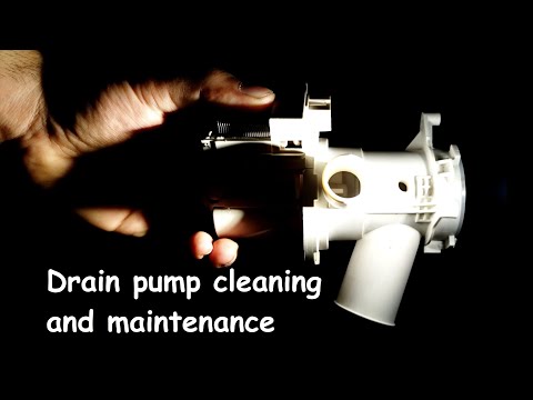 Видео: Очистка и техническое обслуживание сливного насоса стиральной машины