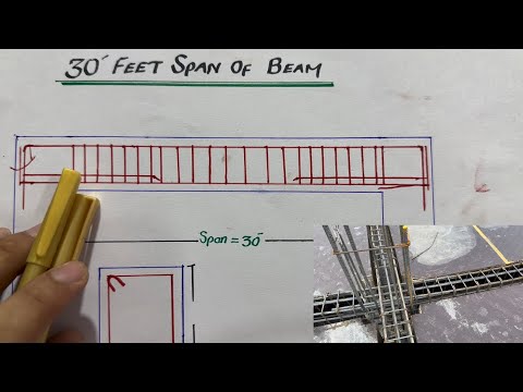 Видео: Проектирование балочной конструкции пролётом 30 футов