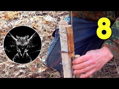 Видео: Подкидывающее устройство для охоты и рыбалки при выживании