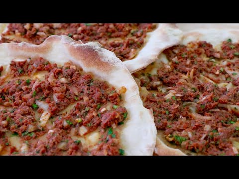 Видео: ЛЕПЕШКА МЯСНАЯ - ЛАМАДЖО - АРМЯНСКАЯ КУХНЯ