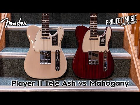 Видео: Fender Player II Telecaster Красное дерево или ясень — в чем разница?