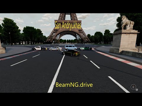 Видео: BeamNG.drive /Поліцейське перекриття\