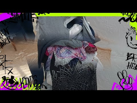 Видео: #ветошь Мешок с ветошью. В нём и галстук и штаны  непонятной красоты !😜🥸👀