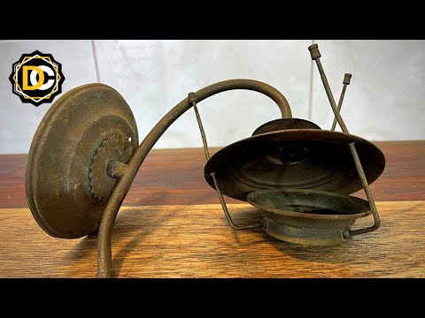 Видео: Старый бронзовый бра - Реставрация - Мастерская DC