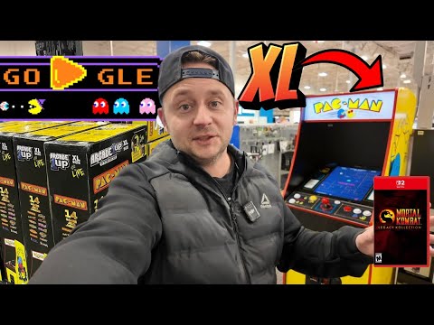 Видео: Коллекция Mortal Kombat Legacy уже здесь, Pac-Man XL возвращается + распродажа Arcade1up