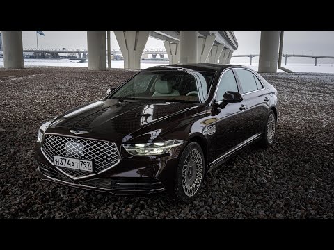 Видео: Настоящий автомобиль министра или корейский супер премиум Genesis G90! Я в шоке от его качества!