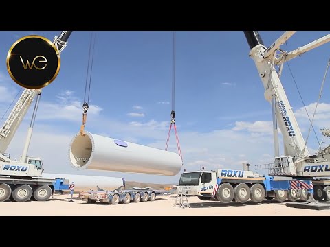 Видео: Ветряная электростанция. Процесс установки с самого нуля