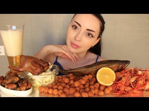 Видео: ПИВНАЯ ТАРЕЛКА 🍺 Мукбанк Ayka Emilly 🌸