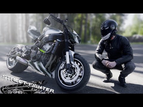 Видео: Бывший СпортБайк с Колесом от Автомобиля | Hayabusa сдохла | StreetFighter