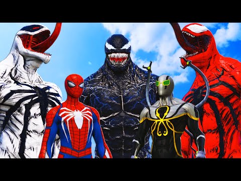Видео: человек-паук и превосходный осьминог-паук против командного яда