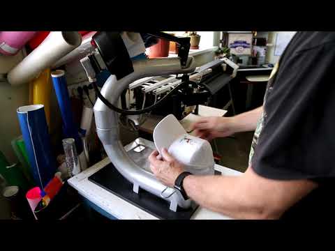 Видео: Бейсболки и термопресс Siser