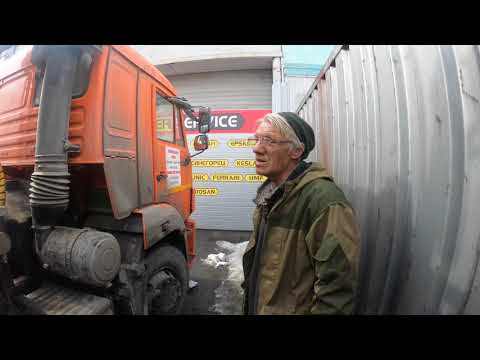 Видео: Манипулятор ВЕЛМАШ VM10L74. Отзыв водителя ломовоза Николая