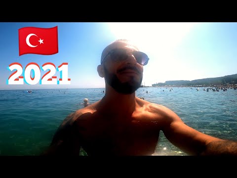 Видео: Ситуация в Турции 🇹🇷 Пляж отеля Monna Roza Beach 4* Goynuk