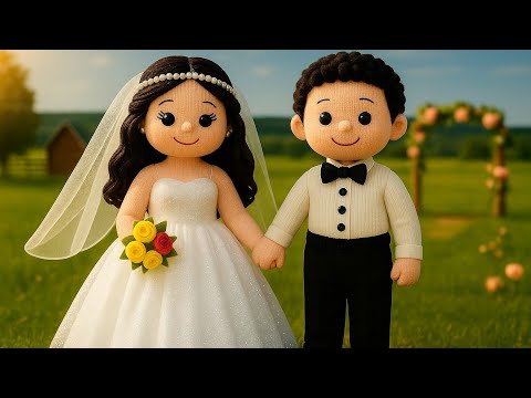 Видео: 🥰Изготовление игрушечных жениха и невесты/🎉Самые популярные игрушки