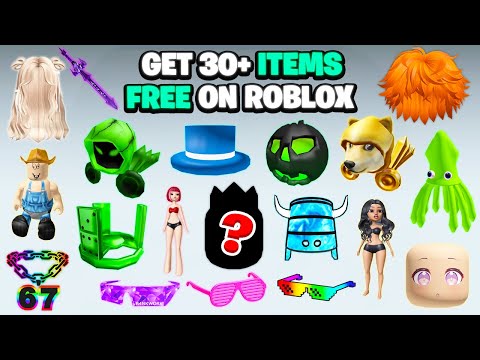 Видео: БОЛЕЕ 30 БЕСПЛАТНЫХ предметов и промокодов Roblox! (БЕСПЛАТНЫЙ пользовательский контент) ROBLOX Н...