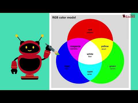 Видео: Paint, Цветови палитри. Color palette and color selection