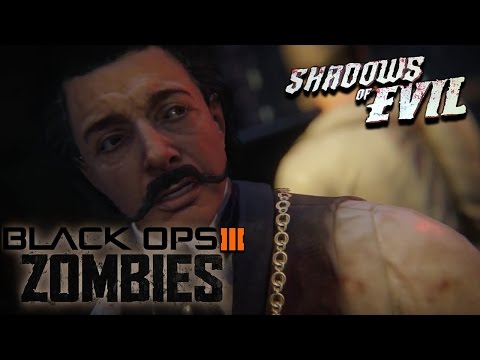 Видео: Call of duty: Black ops 3, зомби-режим. Shadows of Evil. Пасхалка (вся игра).