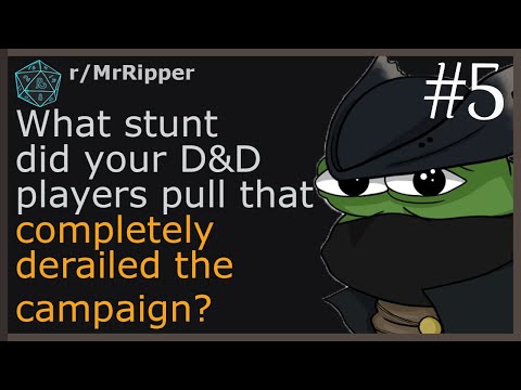 Видео: Какую выходку совершили игроки D&D, что она полностью пустила под откос всю кампанию? #5