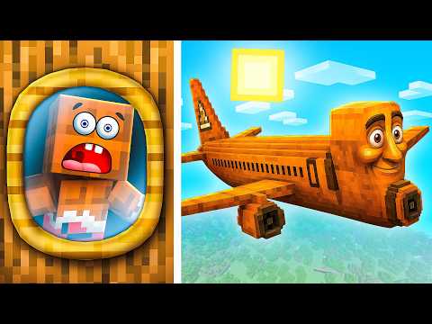 Видео: 😱 МЫ ПОПАЛИ В САМОЛЁТ ТУНГ ТУНГА И ЕДВА ВЫЖИЛИ В МАЙНКРАФТ!