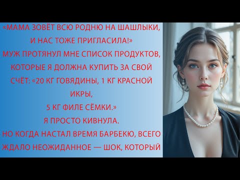 Видео: Мама позвала на шашлыки, а потом объявила: «С тебя 50 тысяч, сынок!»
