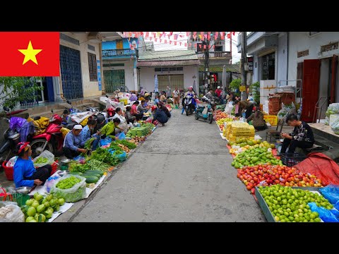 Видео: Невиданный рынок на границе Вьетнама и Китая | Реальная жизнь, уникальная еда и культурные традиции