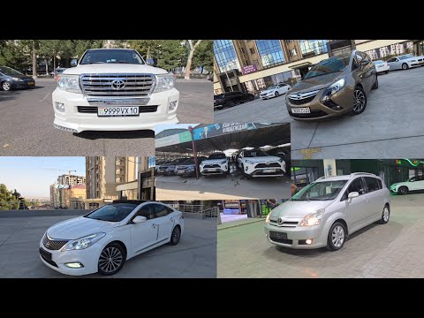 Видео: Мошинбозори Хуҷанд Hyundai Sanata Toyota RAV4 Toyota verso Opel astra Hyundai grandeur Mercedes 