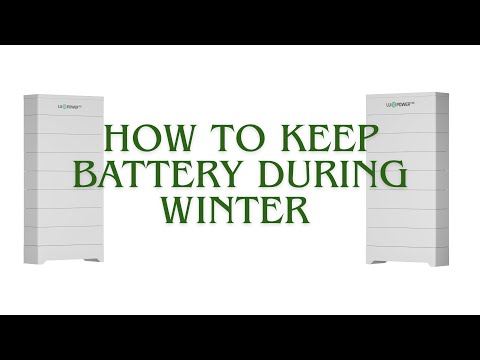 Видео: Как да съхраним батерията през зимата/How to keep battery charged during winter