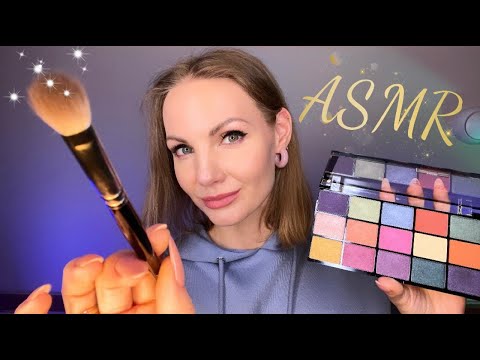 Видео: АСМР, ролевая игра, МАКИЯЖ ПОДРУЖКЕ, близкий липкий шепот / ASMR, whispering