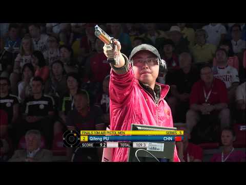 Видео: Чемпионат мира 2014, пневматический пистолет, мужчины
