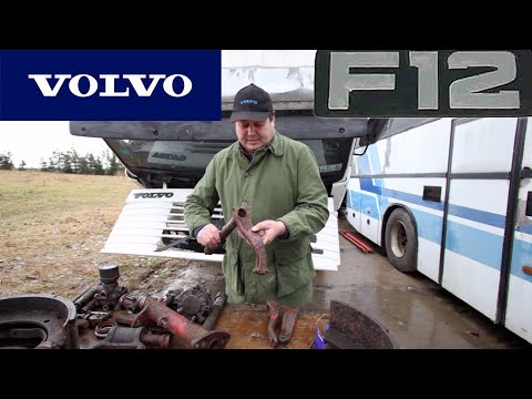 Видео: Пневматическая система, тормозные механизмы и подвеска VOLVO F12