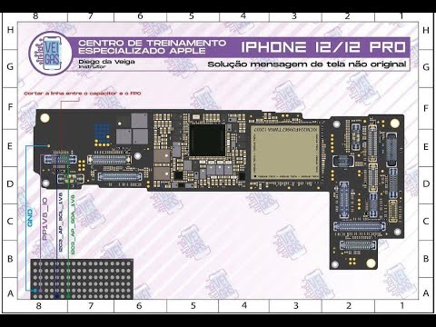Видео: iphone 12 pro чиповка дисплея на плату