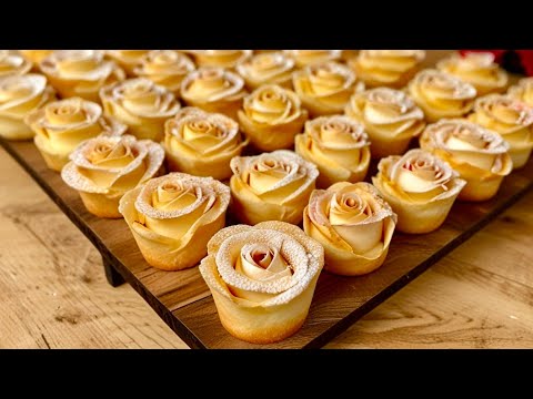 Видео: Вкуснее, чем покупные! Я делаю эти «розы», когда мне хочется чего-то особенного!