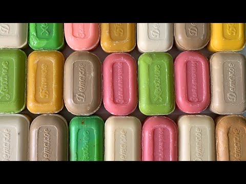 Видео: 21 брусок суперсухого и красивого мыла| ASMR Soap Carving (NO TALKING) | Relaxing Sounds