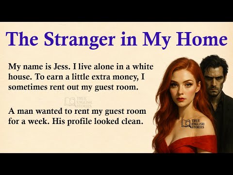 Видео: Незнакомец в моём доме ✅ Эмоциональная история на английском языке для аудирования (уровень A1/A2) ✅