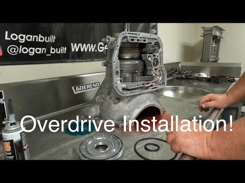 Видео: Набор для самостоятельной сборки Loganbuilt 47/48re, шаг 10: установка повышающей передачи!