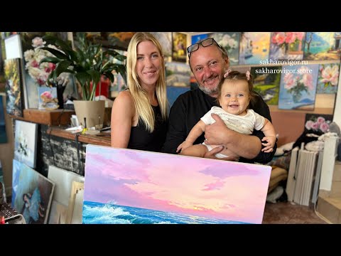 Видео: Индивидуальные занятия по живописи в Ялте! 🎨+7 (961) 159-56-85 