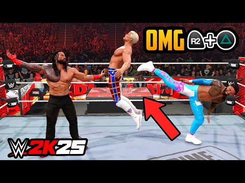 Видео: WWE 2K25: Самые НЕВЕРОЯТНЫЕ комбинации финишеров! (Чистый хаос)