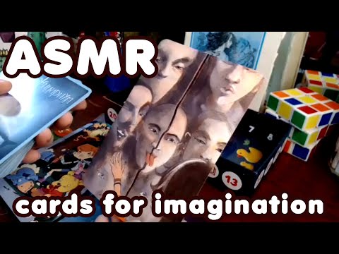 Видео: Настольная игра "Имаджинариум". ASMR / АСМР обзор.  Шепот для сна.