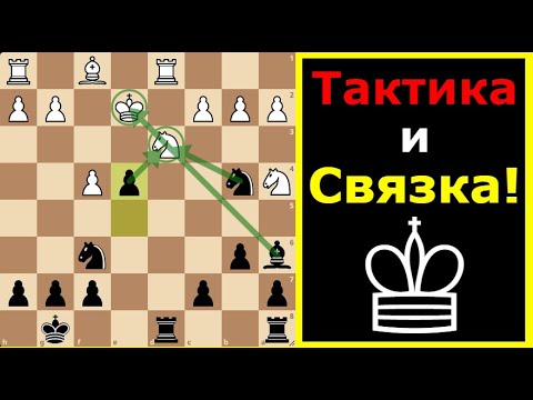 Видео: Тактика во французской защите! Связка РЕШАЕТ партию ♟️🔥