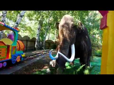 Видео: Путешествие по древнему миру, Парк атракционов Ю Гагарина, г Стерлитамак,