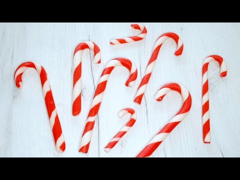 Видео: Карамель Рождественская трость ручной работы Full HD 1080p