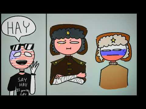 Видео: Картошечкой обжёгся((9(  ~Озвучка комиксов по КХ /Countryhumans/~