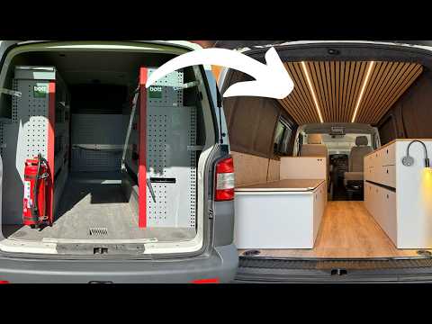Видео: Переоборудование кемпера VW T5 без разговоров // Режиссёрская доля