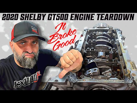 Видео: МЫ ВЫЯСНИЛИ, ЧТО ПОШЛО НЕ ТАК С НАШИМ GT500 2020 ГОДА! | Разборка двигателя