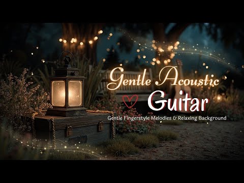 Видео: Спокойная акустическая гитара для учебы ~ Нежные фингерстайл мелодии и расслабляющий фон