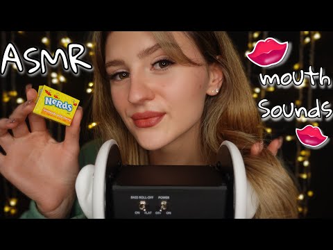 Видео: АСМР Звуки Рта с Конфетками 🍭 Близкий Липкий Шёпот 👅 ASMR Mouth Sounds 👄