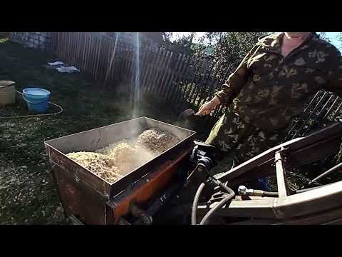 Видео: Стена в углярку из опилкобетона - бюджетный вариант ремонта